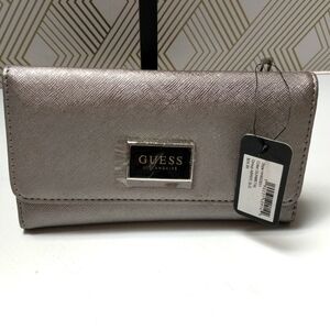 GUESS gunmetal Wallet NWT